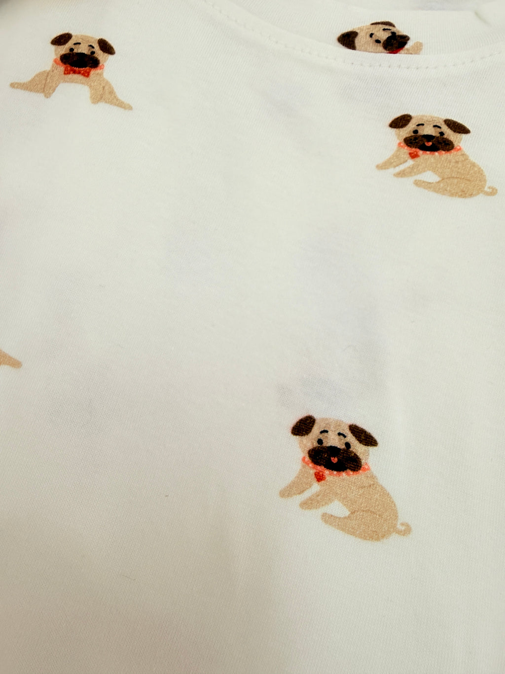 T-shirt Pug Love