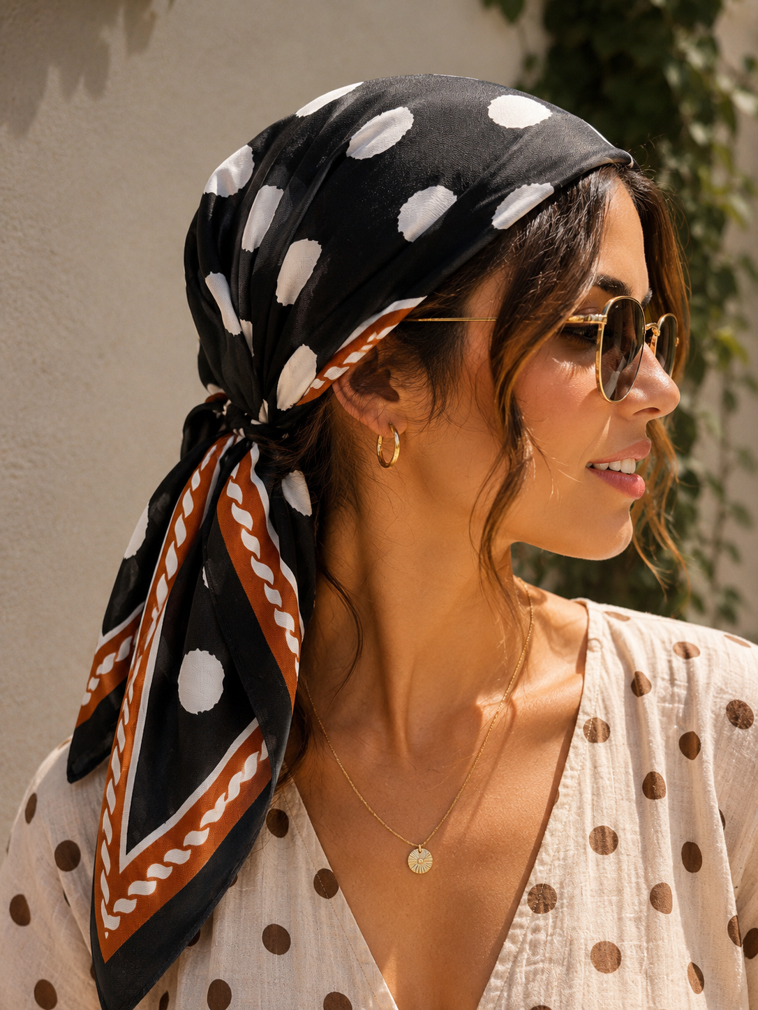 Foulard Pois