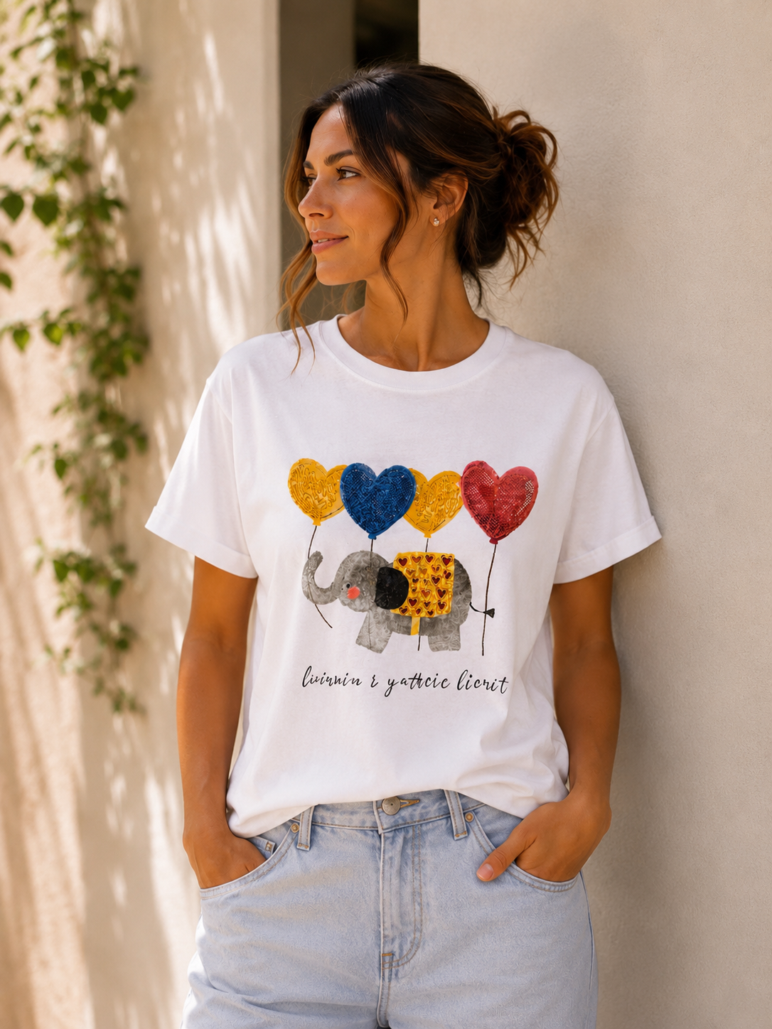 T-shirt Elefant