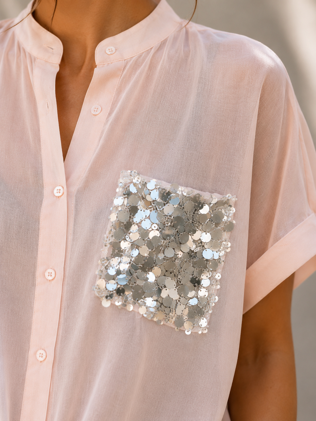 Camicia Shine Pocket