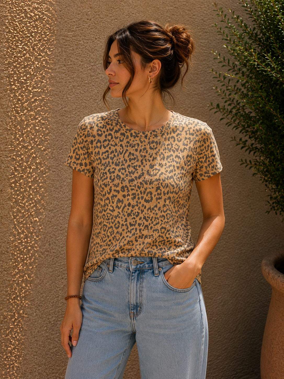 T-shirt Wild Chic